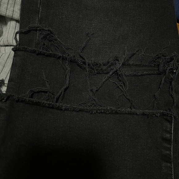 Joes boot The callie Black Washed Jeans  raw Cut hem - Picture 8 of 10